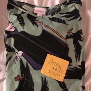 LuLaRoe Maleficent Irma XS